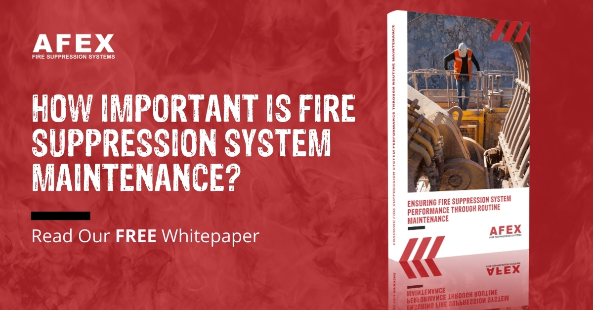 How important is fire suppression system maintenance?